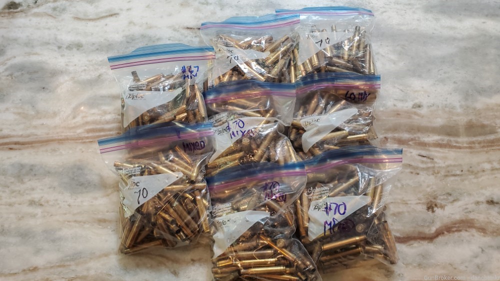 30-06 Brass - Mixed lot all fired/used - 547 pieces - $18.40 FR ship-img-0