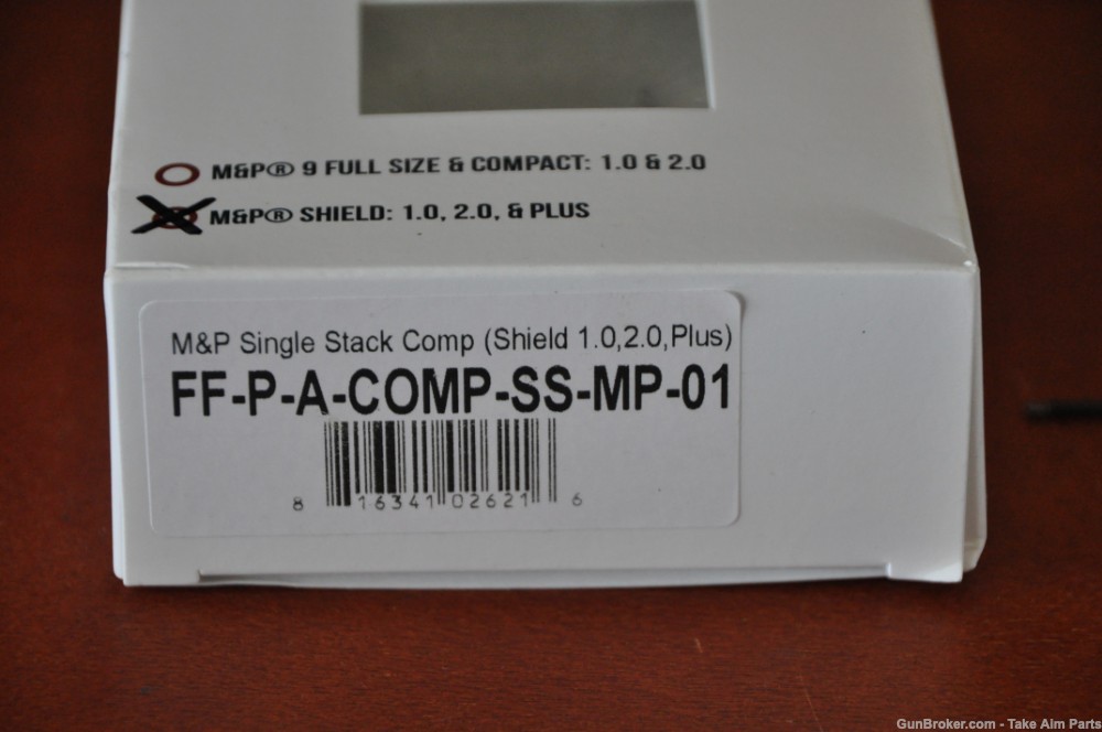 Faxon Smith & Wesson M&P Shield 1.0 2.0 Plus Compensator-img-4