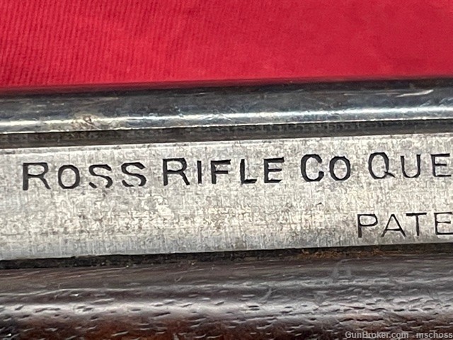 Canadian Ross MKII MK II 1905 Rifle 303 British Straight Pull - US Marked -img-3