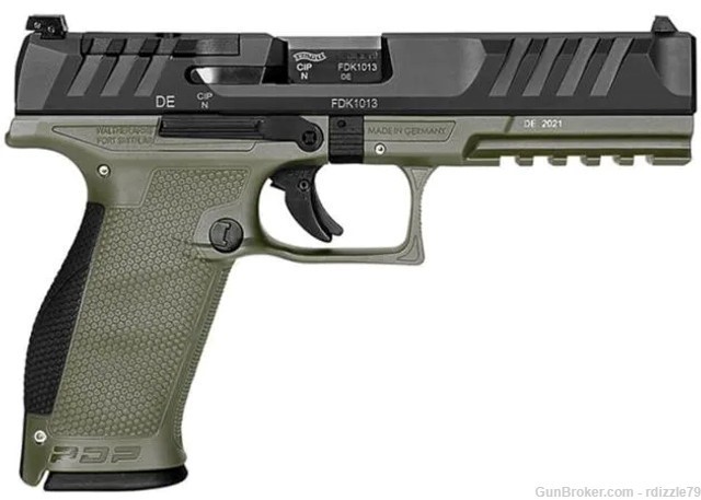 Walther PDP Full Size OD Green-img-0