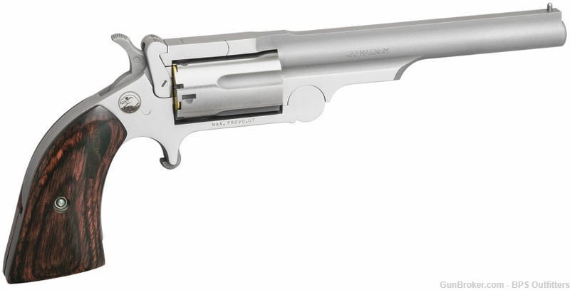 NORTH AMERICAN ARMS RANGER II STAINLESS .22 MAG - Factory New-img-0