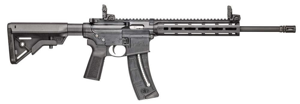 Smith & Wesson M&P 15-22 B5 Black 22 LR 16.5in 25Rd 14180-img-0
