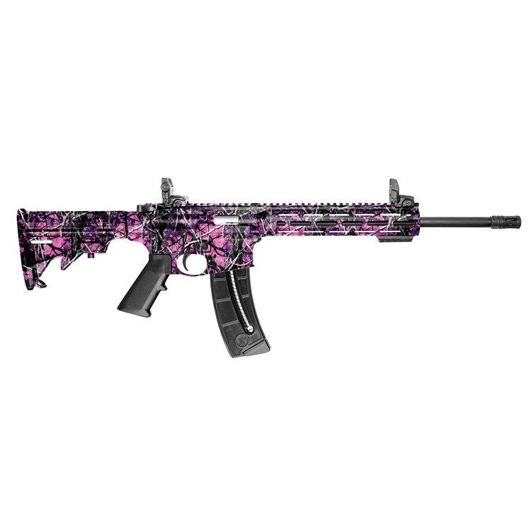Smith & Wesson M&P 15-22 Sport Muddy Girl 22 LR 16.5in 25Rd 10212-img-0