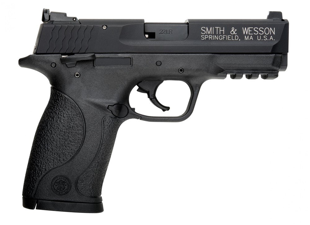 Smith & Wesson M&P 22 Compact Black 22 LR 3.6in 2-10rd Mags 108390-img-0