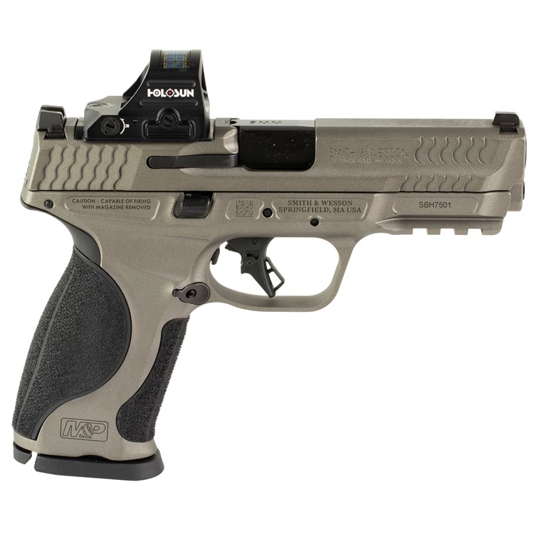 Smith & Wesson M&P M2.0 Metal Holosun HS407C Gray 9mm 4.25in 2-17Rd 13971-img-0
