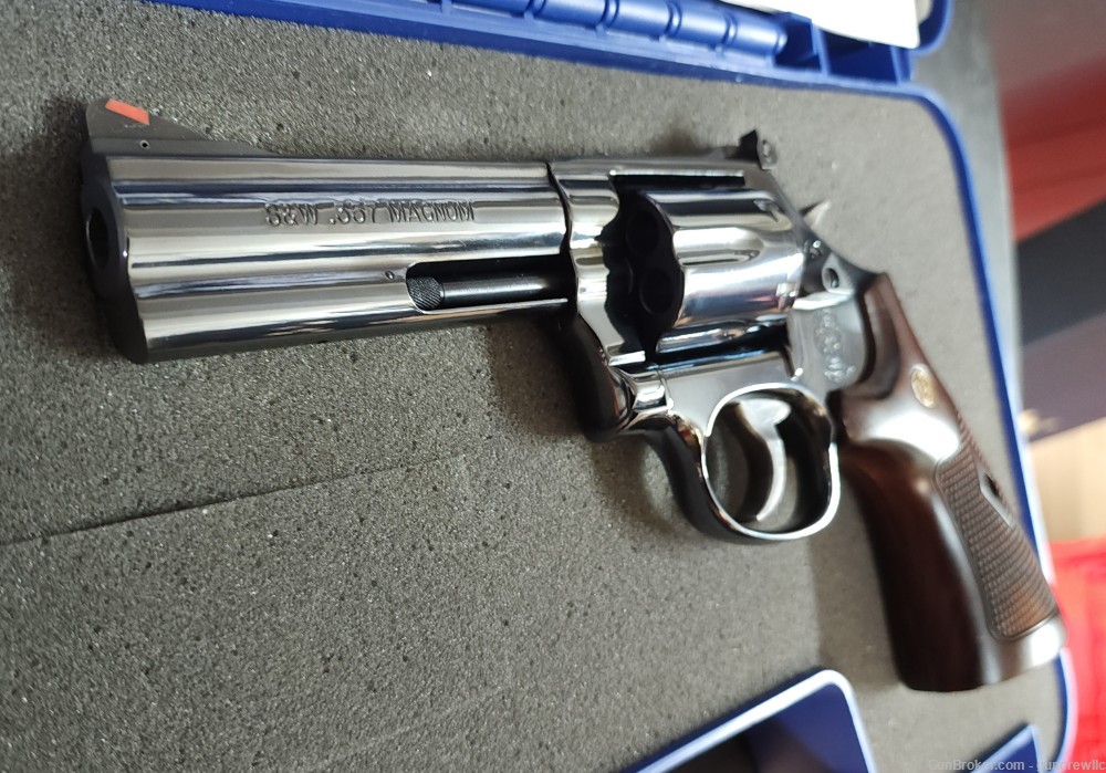 Smith & Wesson S&W 150909 Model 586 Blued 357Mag 357 Mag Magnum 4" Layaway-img-5