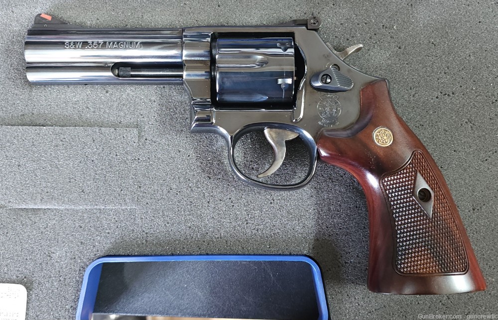 Smith & Wesson S&W 150909 Model 586 Blued 357Mag 357 Mag Magnum 4" Layaway-img-1