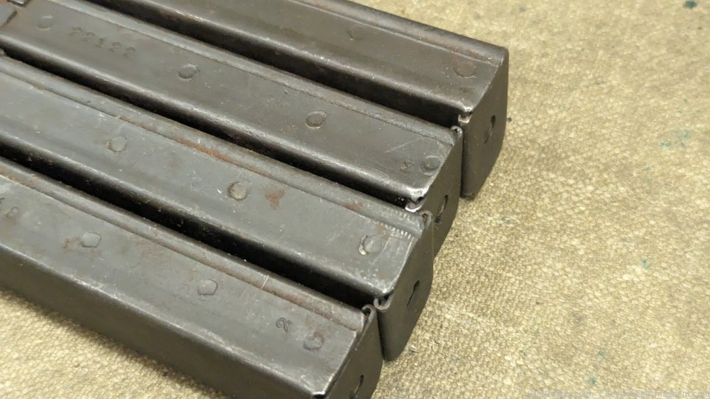 4 SMG or pistol 9mm magazines,   -img-12