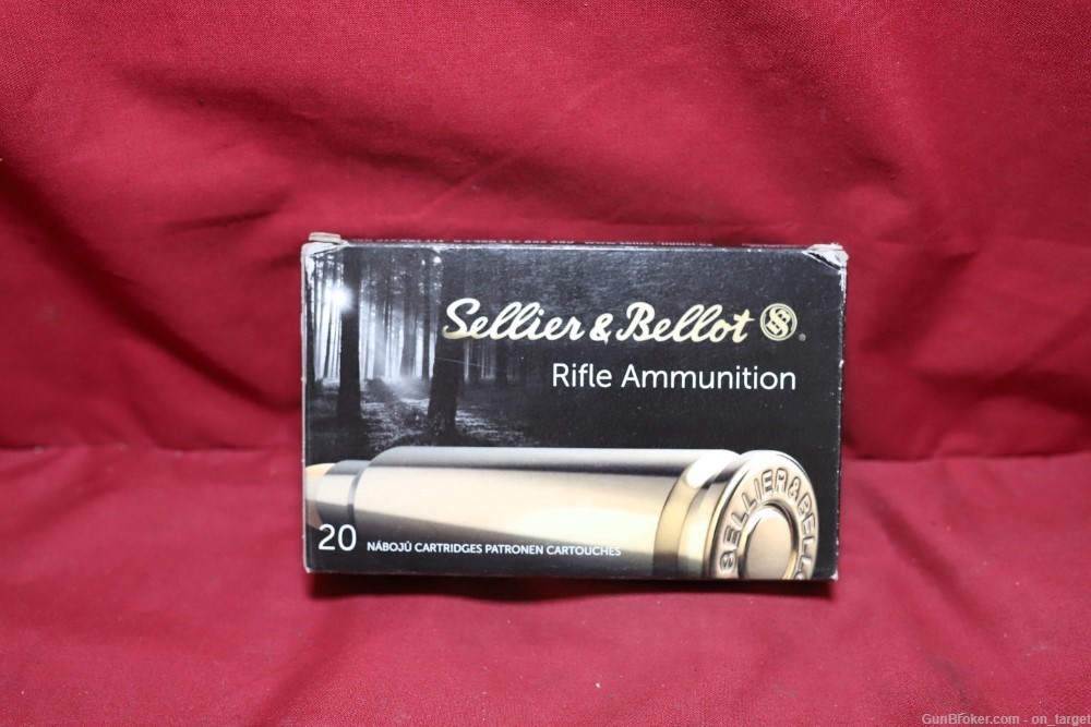 Sellier & Bellot 8x57 JRS (RIMMED) 196 Gr Soft Point 20 Count-img-1