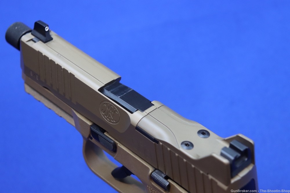 FN America Model FN509T Pistol 9MM FDE 24RD 509 FNH THREADED OPTICS READY-img-12