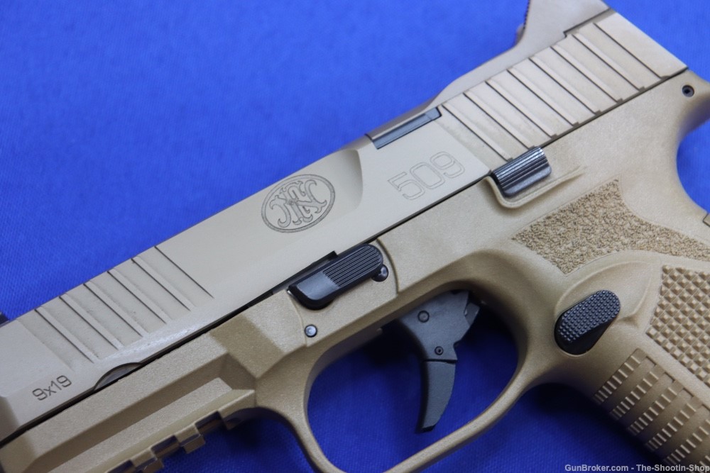 FN America Model FN509T Pistol 9MM FDE 24RD 509 FNH THREADED OPTICS READY-img-2