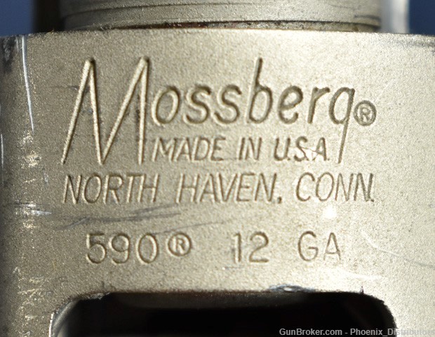 MOSSBERG - 590 RECEIVER - 12 GAUGE [NEEDS WORK]-img-1