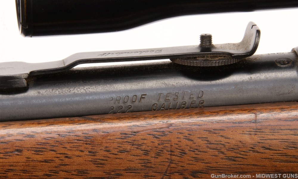 Savage Model: 340B .222 Rem Bolt Action Rifle 1950-img-9