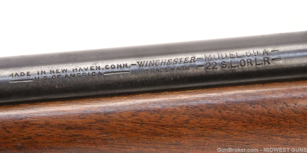 Winchester Model: 69A .22 LR Bolt Action Rifle -img-6