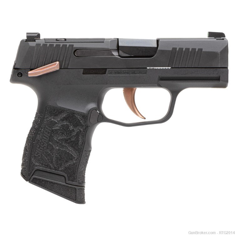 Sig P365 ROSE 380ACP Manual Safety, 2x10rd Mags, Vault, Free 2-Day-img-7