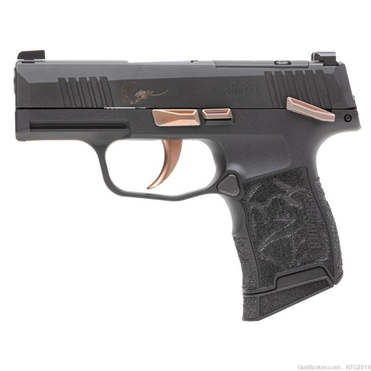Sig P365 ROSE 380ACP Manual Safety, 2x10rd Mags, Vault, Free 2-Day-img-6