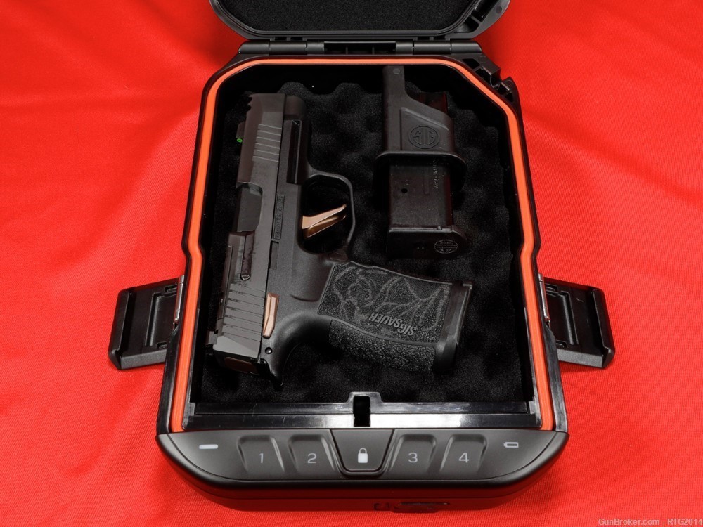 Sig P365 Rose XL Comp, Sub-Compact 9mm 2x12rd Mags, Vault, Free 2-day-img-5