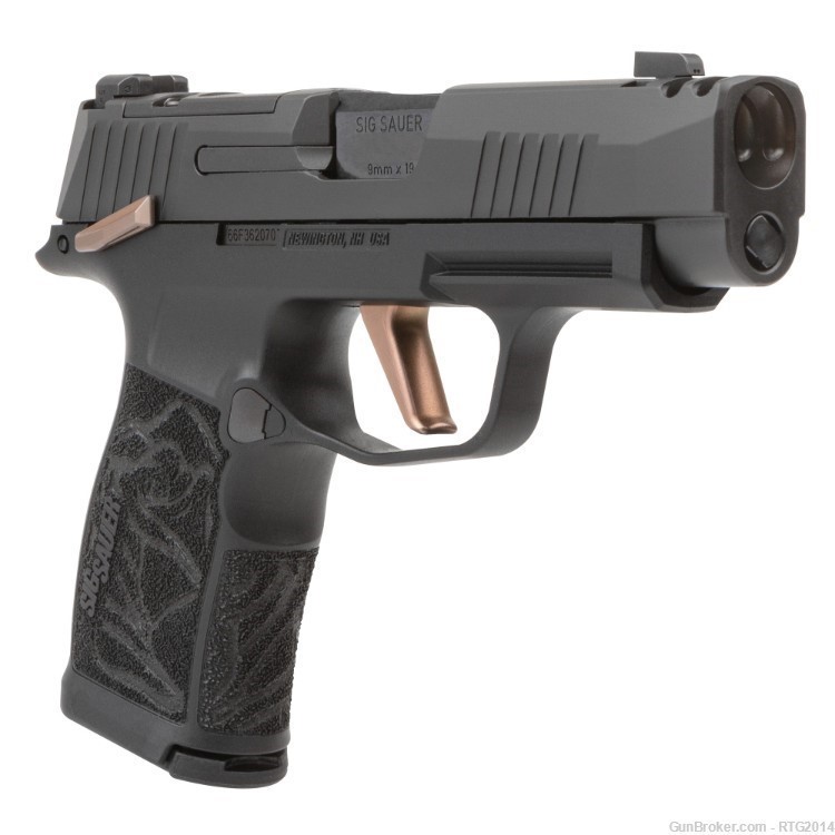 Sig P365 Rose XL Comp, Sub-Compact 9mm 2x12rd Mags, Vault, Free 2-day-img-11