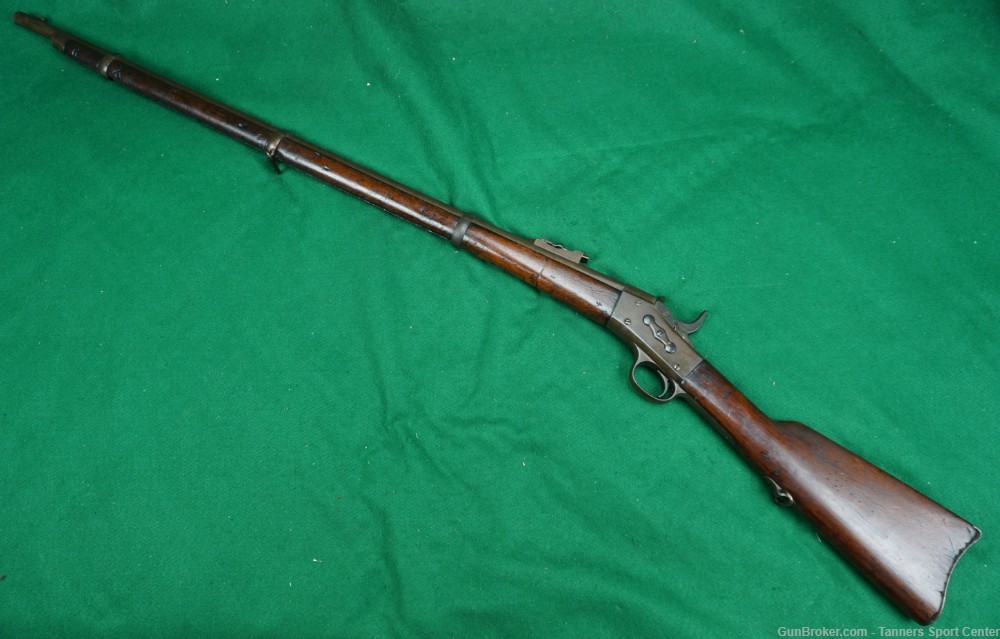 Remington Rolling Block Rifle Unknown Caliber 35" No Reserve 1¢ Start-img-18