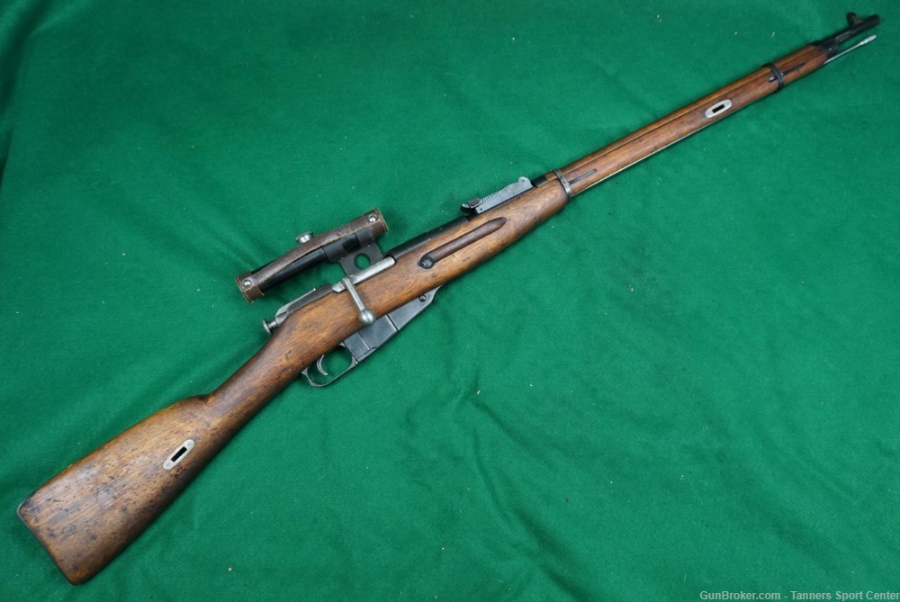 1942 WWII Izhevsk Mosin Nagant 91/30 PU Sniper Clone 7.62x54mmR C&R OK-img-0