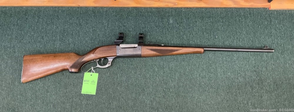 1950 SAVAGE 99 300 SAVAGE CAL LEVER ACTION BRASS SHELL COUNTER.-img-0
