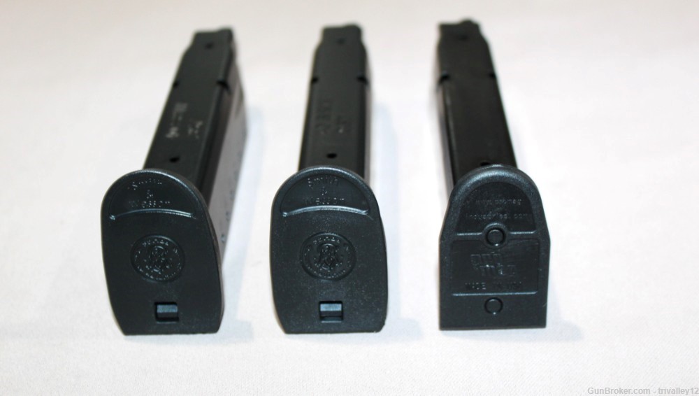 Three (3) Smith & Wesson M&P 40 Mags (2 Factory & 1 Promag)-img-2