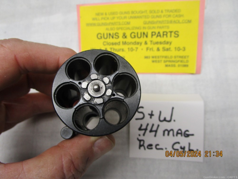 Smith & Wesson 44 mag cylinder for a -N- frame.-img-1