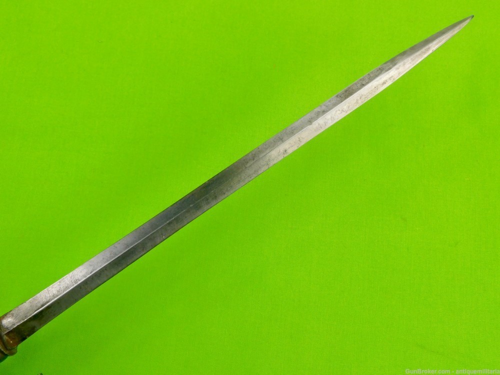 Antique 17 Century French or Italian Left Hand Dagger Knife-img-2