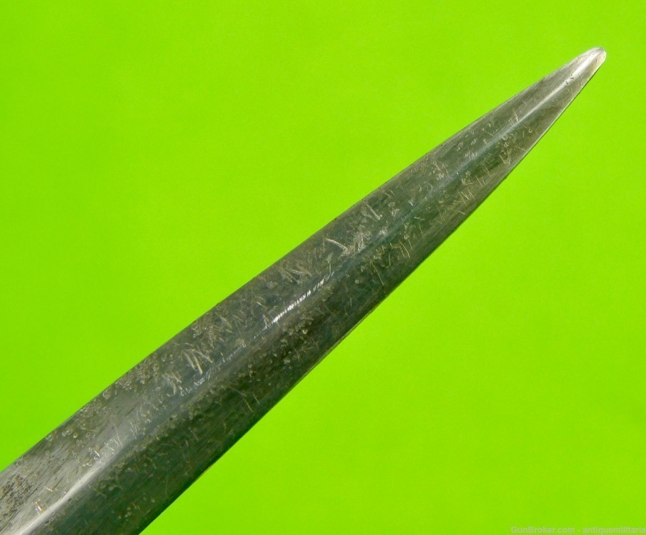Antique 17 Century French or Italian Left Hand Dagger Knife-img-18