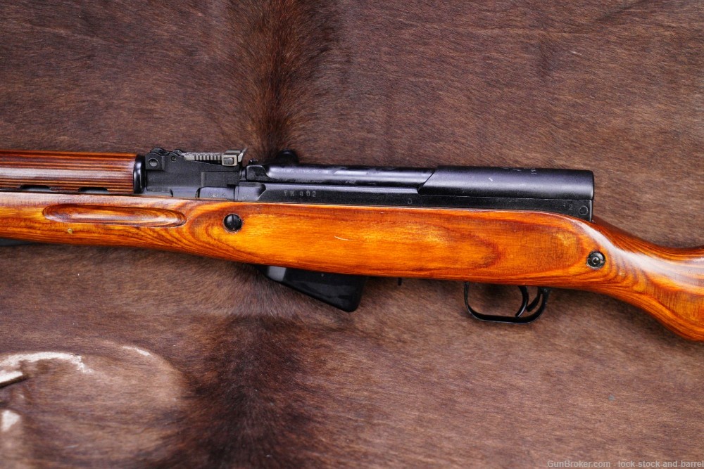 Russian  SKS-45 Matching Tula 7.62x39mm Fixed Mag Semi Auto Rifle C&R-img-9