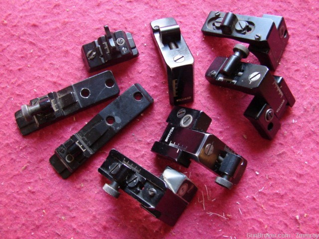 WILLIAMS RECEIVER SIGHT LOT FOR PARTS-img-0