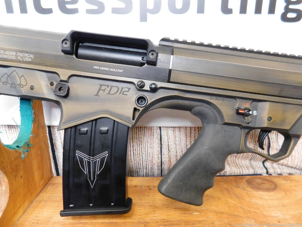 Black Aces Tactical FD12 Pro Series 12ga 18.5" BBL 3" Chamber Two 5 Rd Mags-img-5