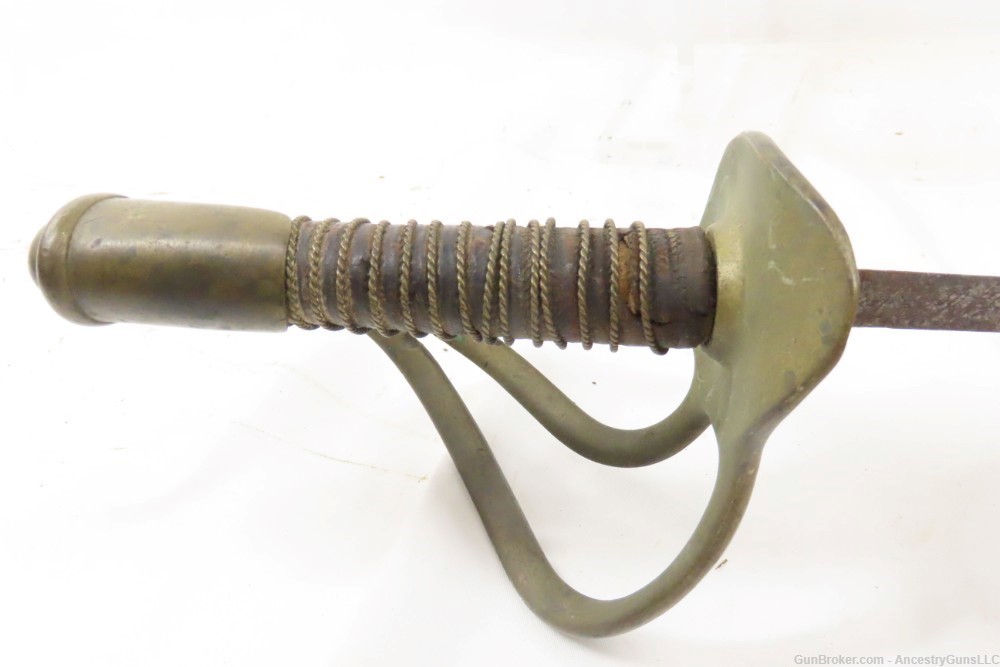 MEXICAN-AMERICAN WAR Era 1846 Dated CHATELLERAULT M1840 Heavy CAVALRY Saber-img-9