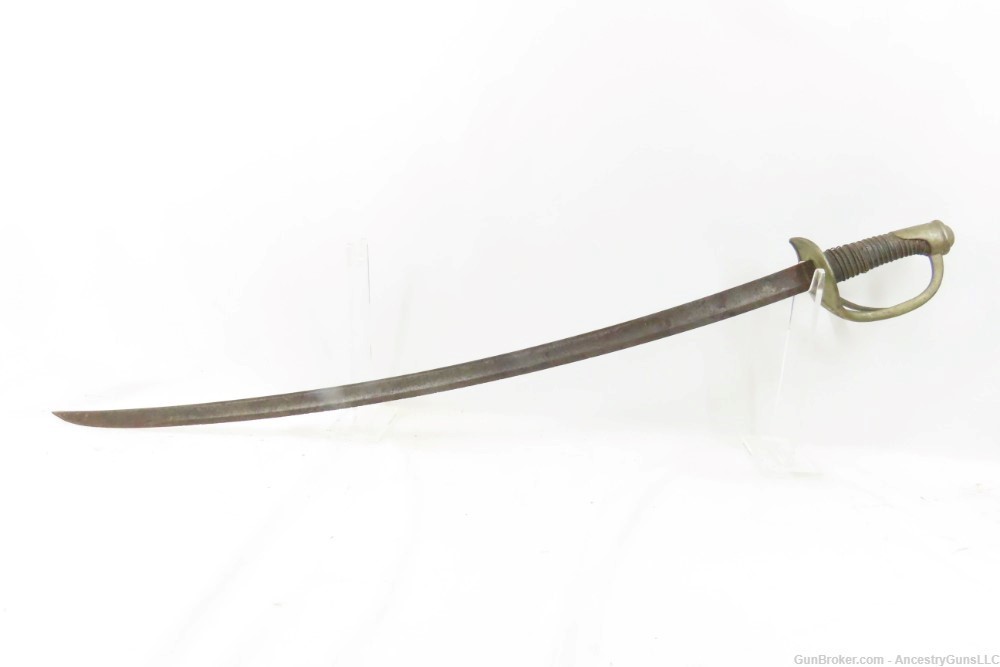 MEXICAN-AMERICAN WAR Era 1846 Dated CHATELLERAULT M1840 Heavy CAVALRY Saber-img-12