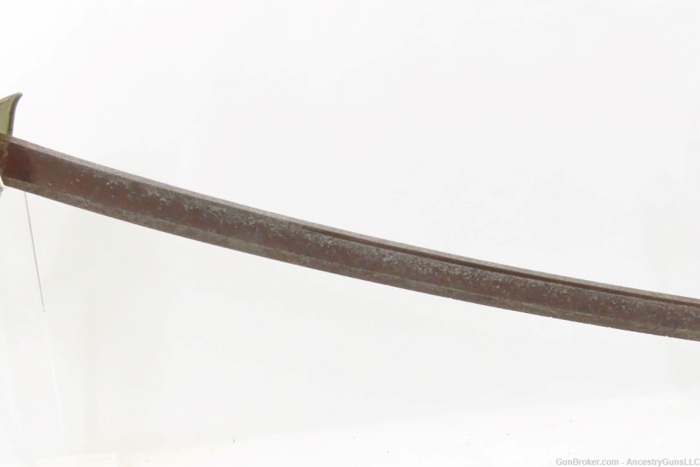 MEXICAN-AMERICAN WAR Era 1846 Dated CHATELLERAULT M1840 Heavy CAVALRY Saber-img-3