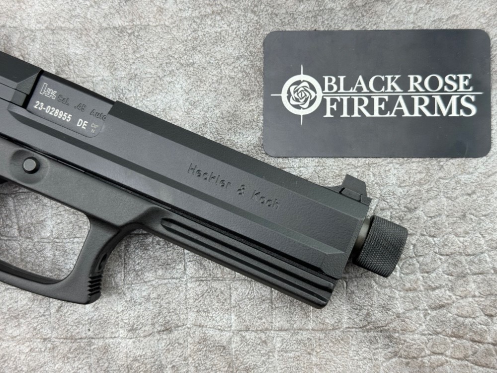 Heckler & Koch Mark 23 .45ACP Pistol with B&T Socom Silencer Black-img-19