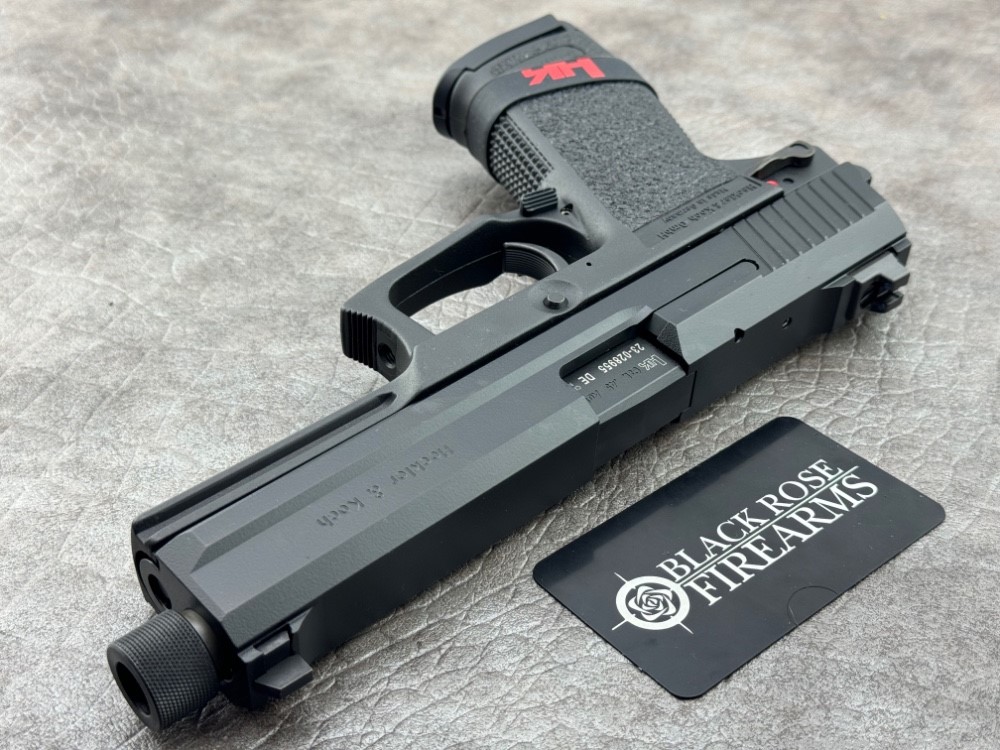 Heckler & Koch Mark 23 .45ACP Pistol with B&T Socom Silencer Black-img-2