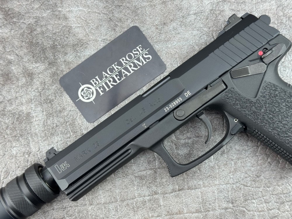 Heckler & Koch Mark 23 .45ACP Pistol with B&T Socom Silencer Black-img-15
