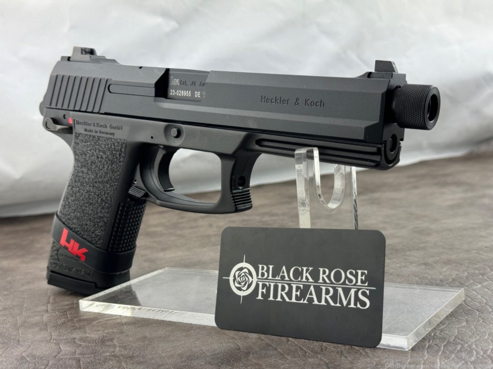 Heckler & Koch Mark 23 .45ACP Pistol with B&T Socom Silencer Black-img-9