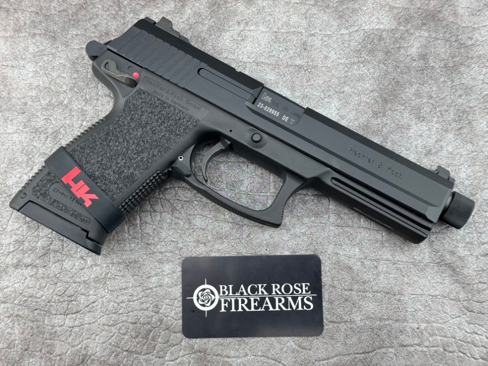 Heckler & Koch Mark 23 .45ACP Pistol with B&T Socom Silencer Black-img-3