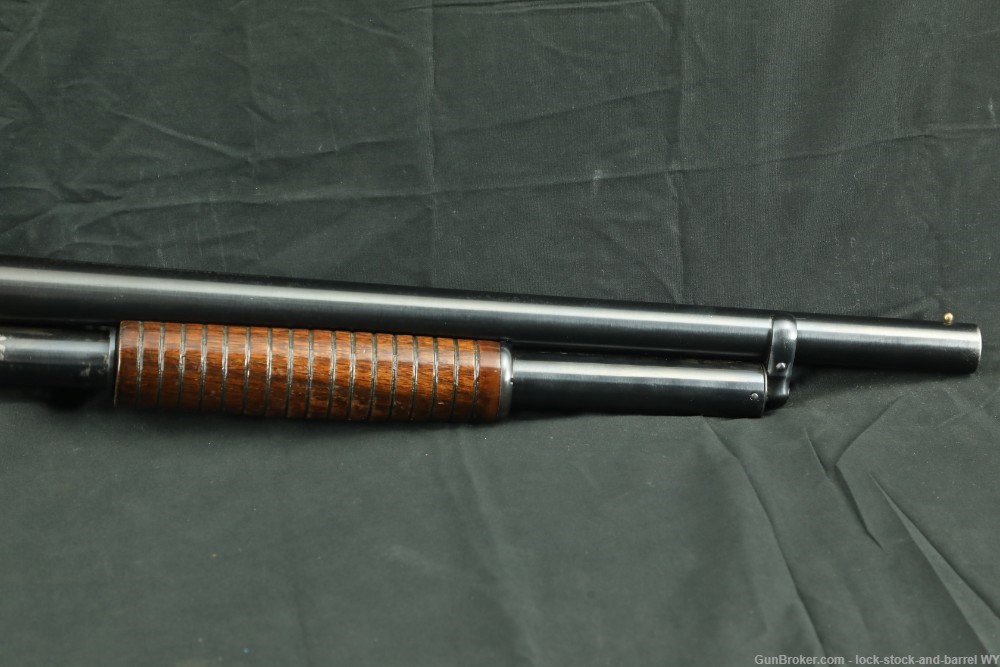Custom Winchester Model 1897 Solid Frame 12 GA Pump Shotgun, 1905 C&R-img-6