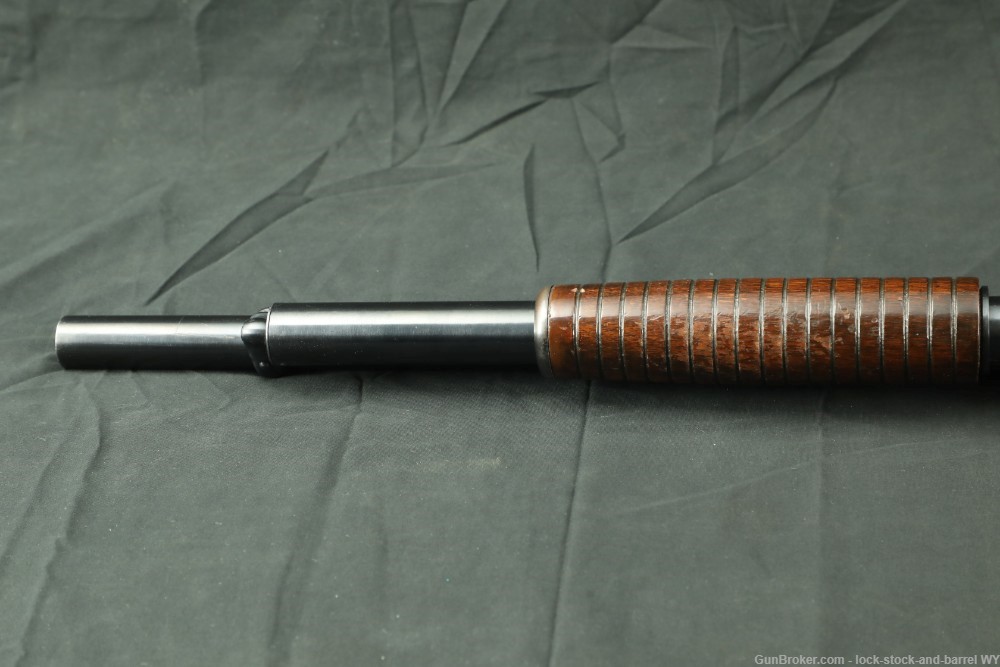Custom Winchester Model 1897 Solid Frame 12 GA Pump Shotgun, 1905 C&R-img-16