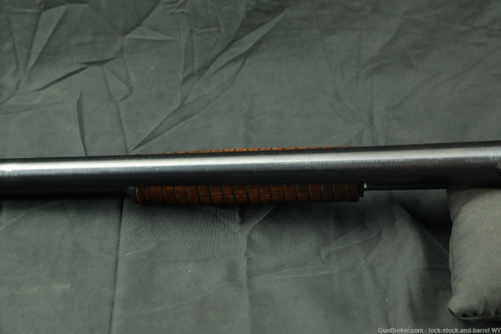 Custom Winchester Model 1897 Solid Frame 12 GA Pump Shotgun, 1905 C&R-img-13