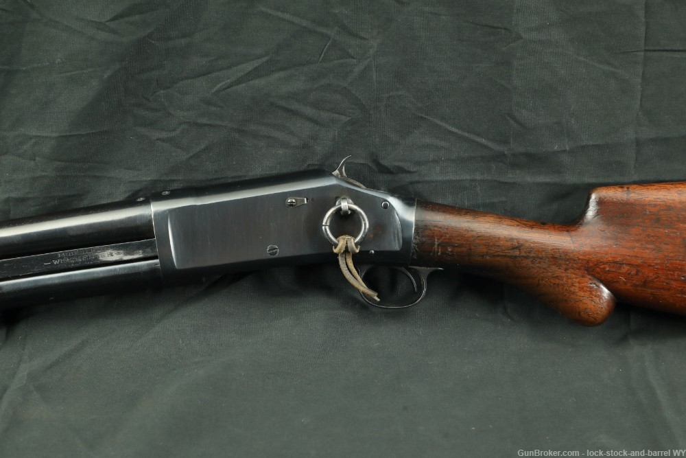 Custom Winchester Model 1897 Solid Frame 12 GA Pump Shotgun, 1905 C&R-img-10