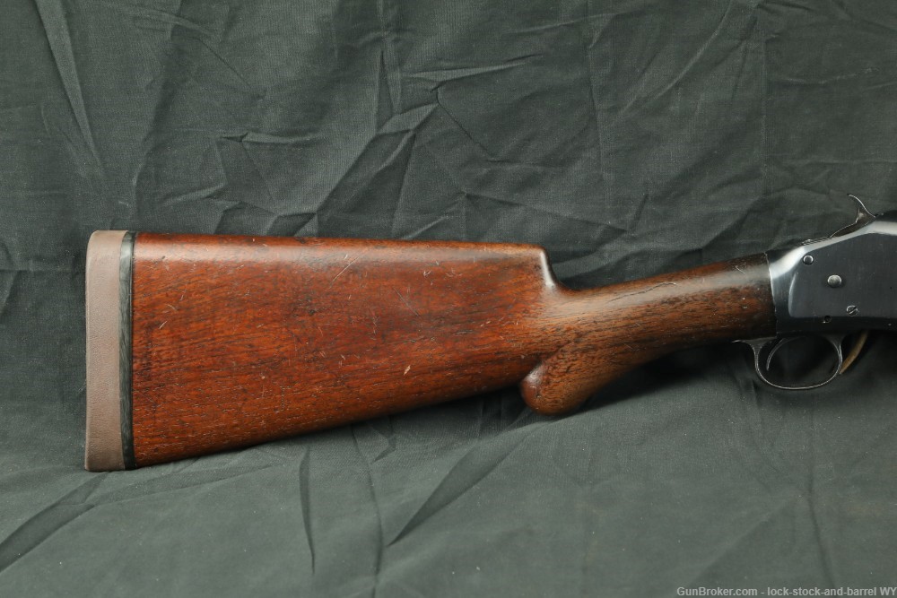 Custom Winchester Model 1897 Solid Frame 12 GA Pump Shotgun, 1905 C&R-img-3