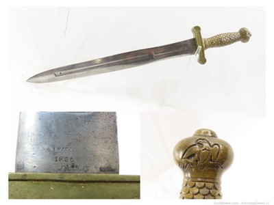 GLADIUS Antique Mexican-American War AMES U.S. M1832 FOOT ARTILLERY Sword  