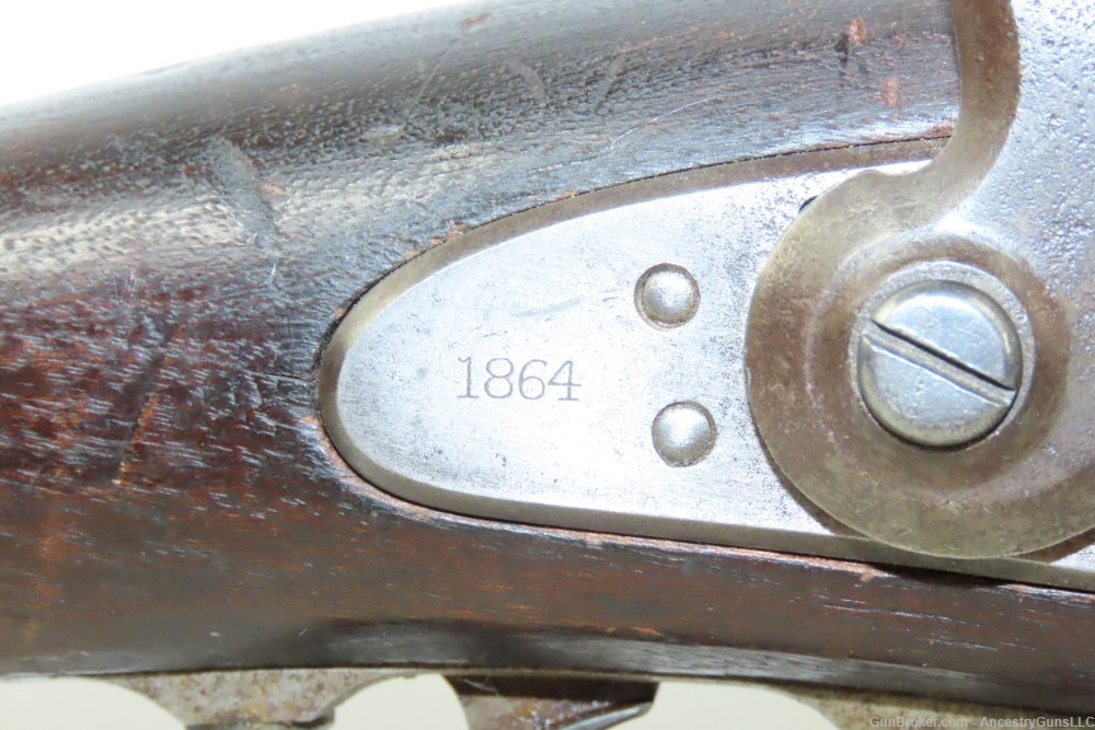 PARKERS, SNOW & Co. U.S. CONTRACT M1863 .58 Smoothbore Shotgun Conversion  -img-6