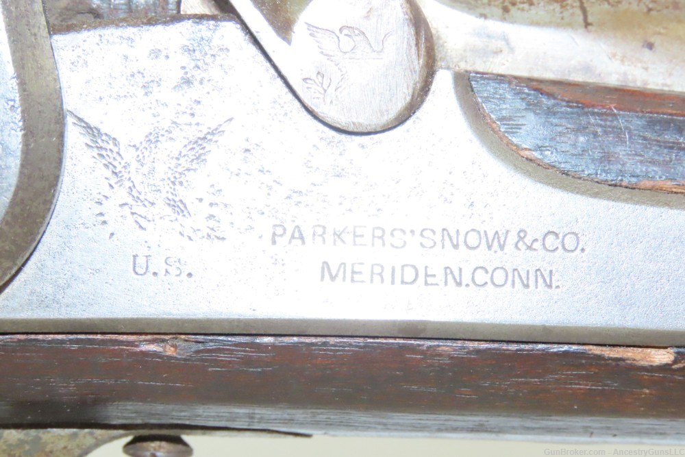 PARKERS, SNOW & Co. U.S. CONTRACT M1863 .58 Smoothbore Shotgun Conversion  -img-5