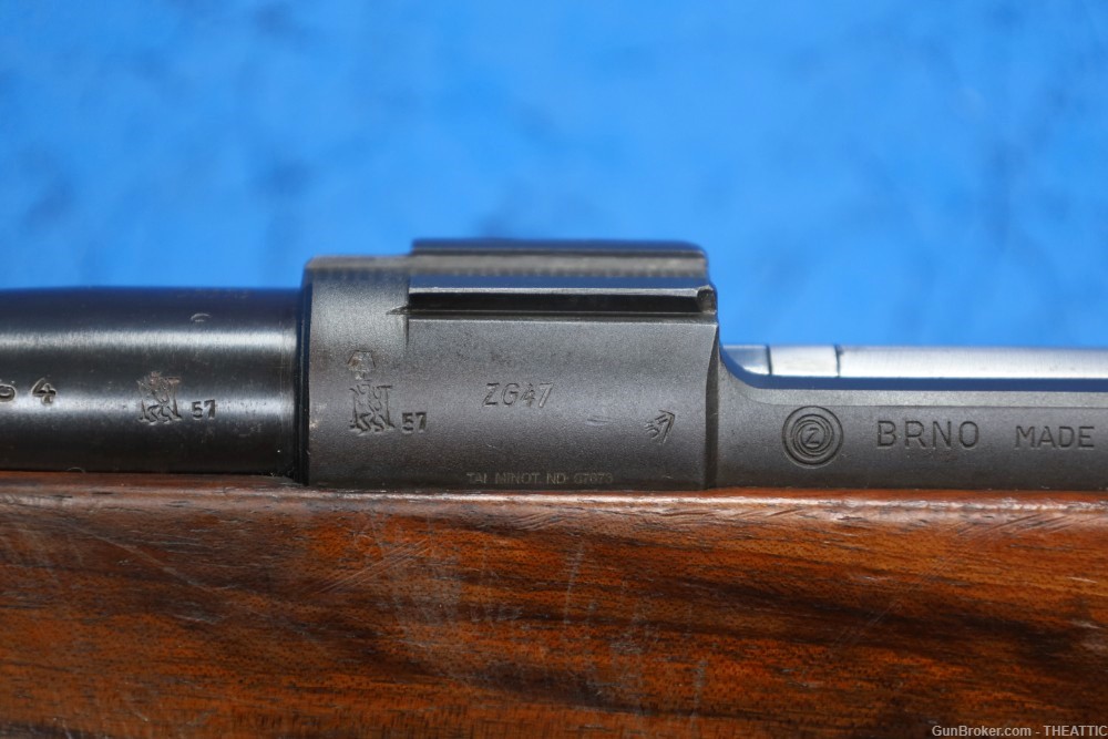 BRNO ZG47 BOLT ACTION RIFLE 7X57MM SET TRIGGERS MFG IN 1957 C&R ELIGIBLE-img-7