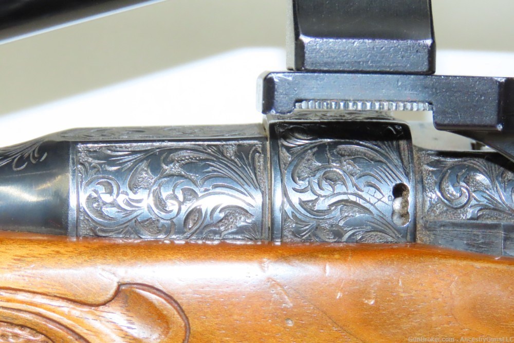 ENGRAVED & SILVER Inlaid LITHGOW SMLE No. 1 Mk. III* BA Rifle C&R w/SCOPE  -img-16